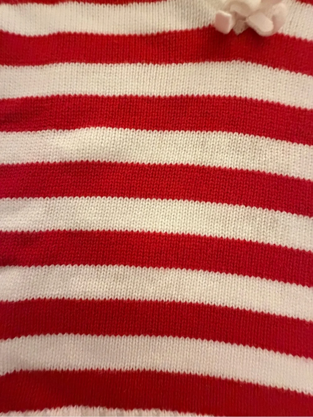 Gymboree Wish You Were Here Red & White Striped Nautical Collar Sweater